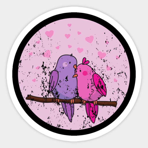 Retro Vintage Grunge Valentine's Day Sticker by valentinesday